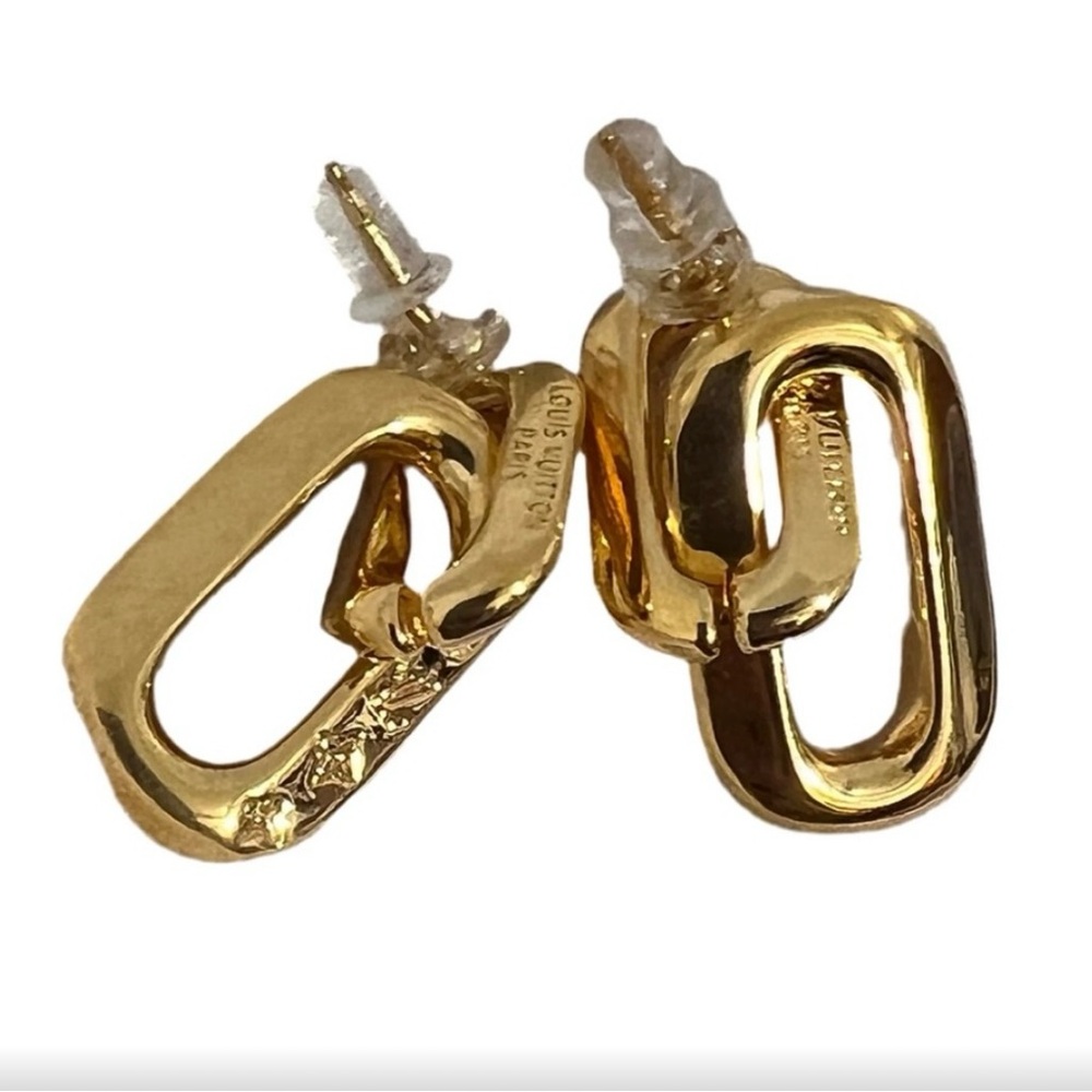 Louis Vuitton Gold Earrings